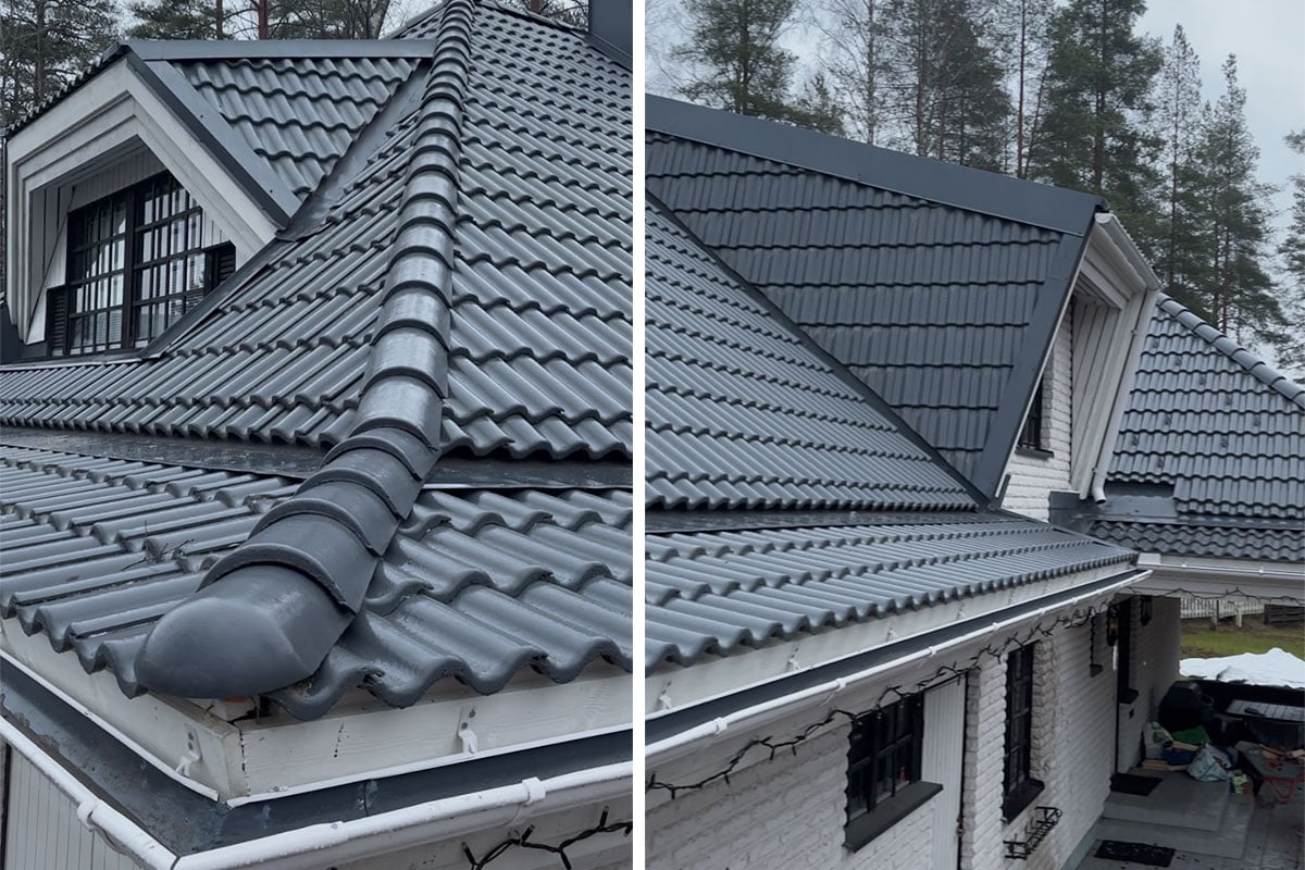 Tiilikattoremontti hinta eurohouse-tyyppisessä katossa nousee monimuotoisuuden vuoksi.